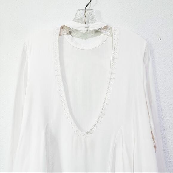 The Jetset Diaries Ivory Marrakesh Open Back Top M - Picture 5 of 9